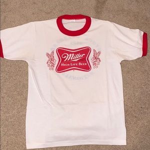 VINTAGE MILLER HIGH LIFE BEER SHIRT